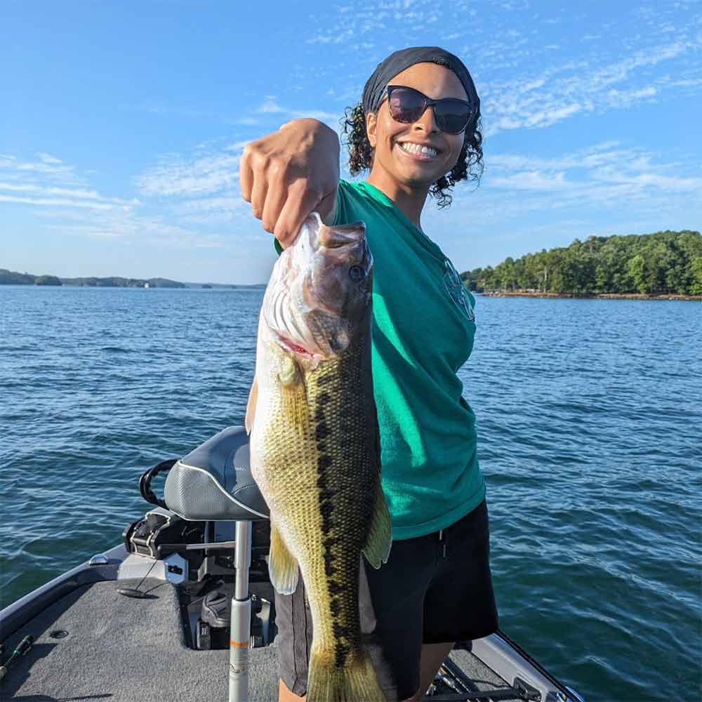 Caught on a topwater this week with Guide Charles Townson