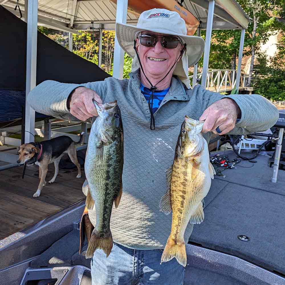 Caught this morning on a crankbait with Guide Charles Townson