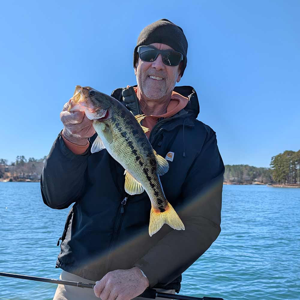 Caught on a swimbait this week with Guide Charles Townson