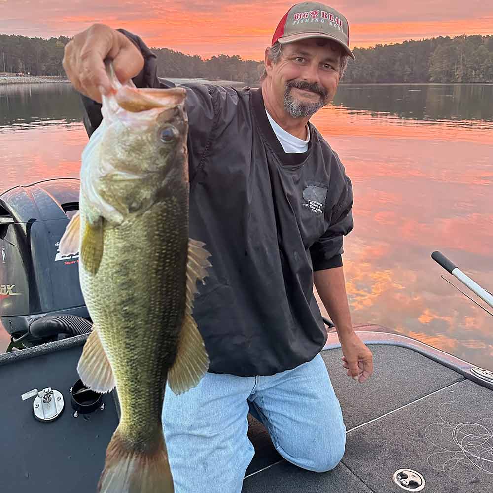 Eric Enlow with a beauty