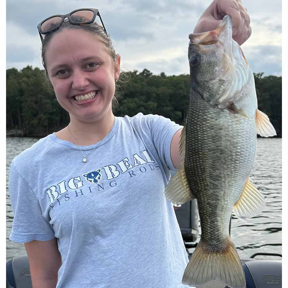 A nice bass caught this weekend on Monticello