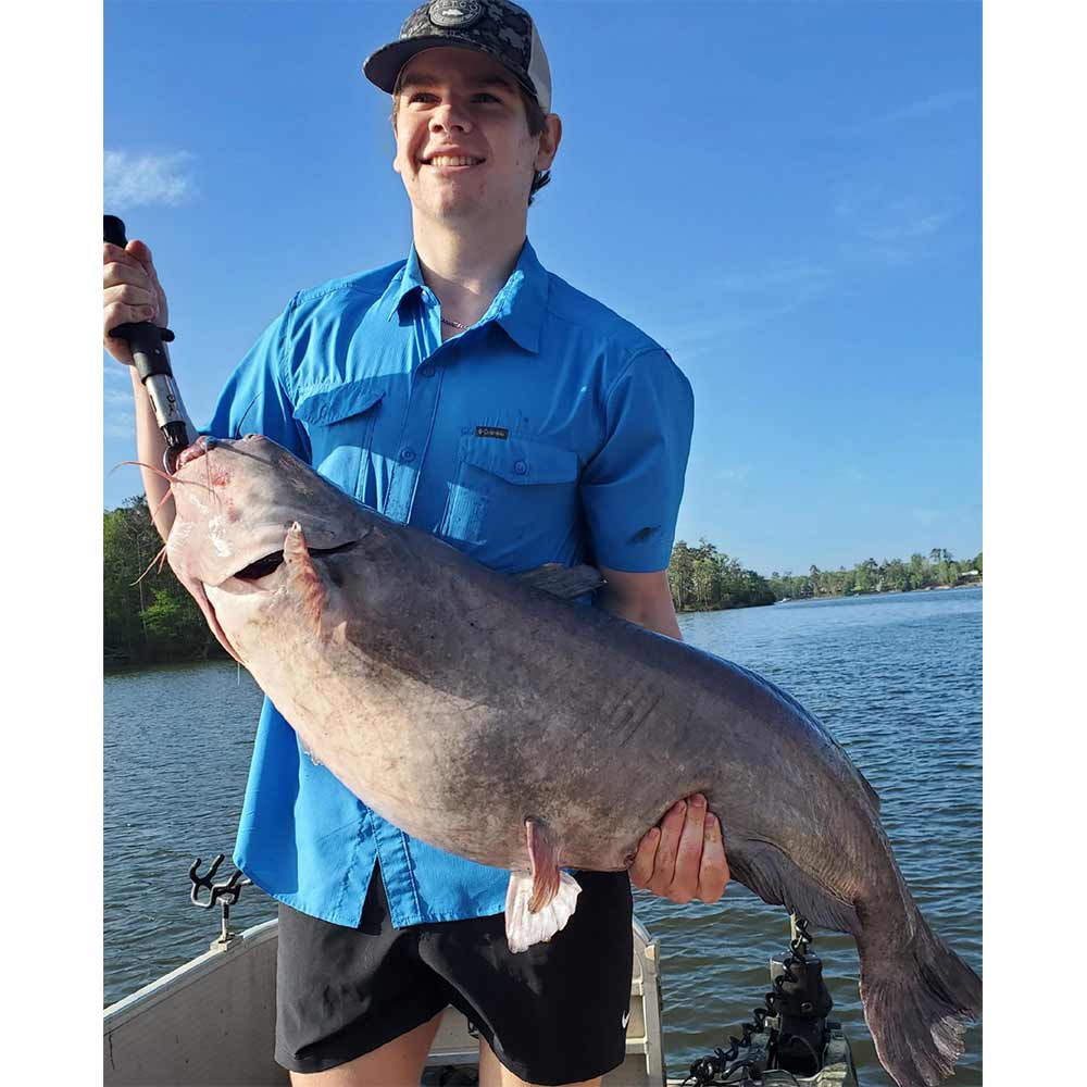 A big blue caught with Captain William Attaway