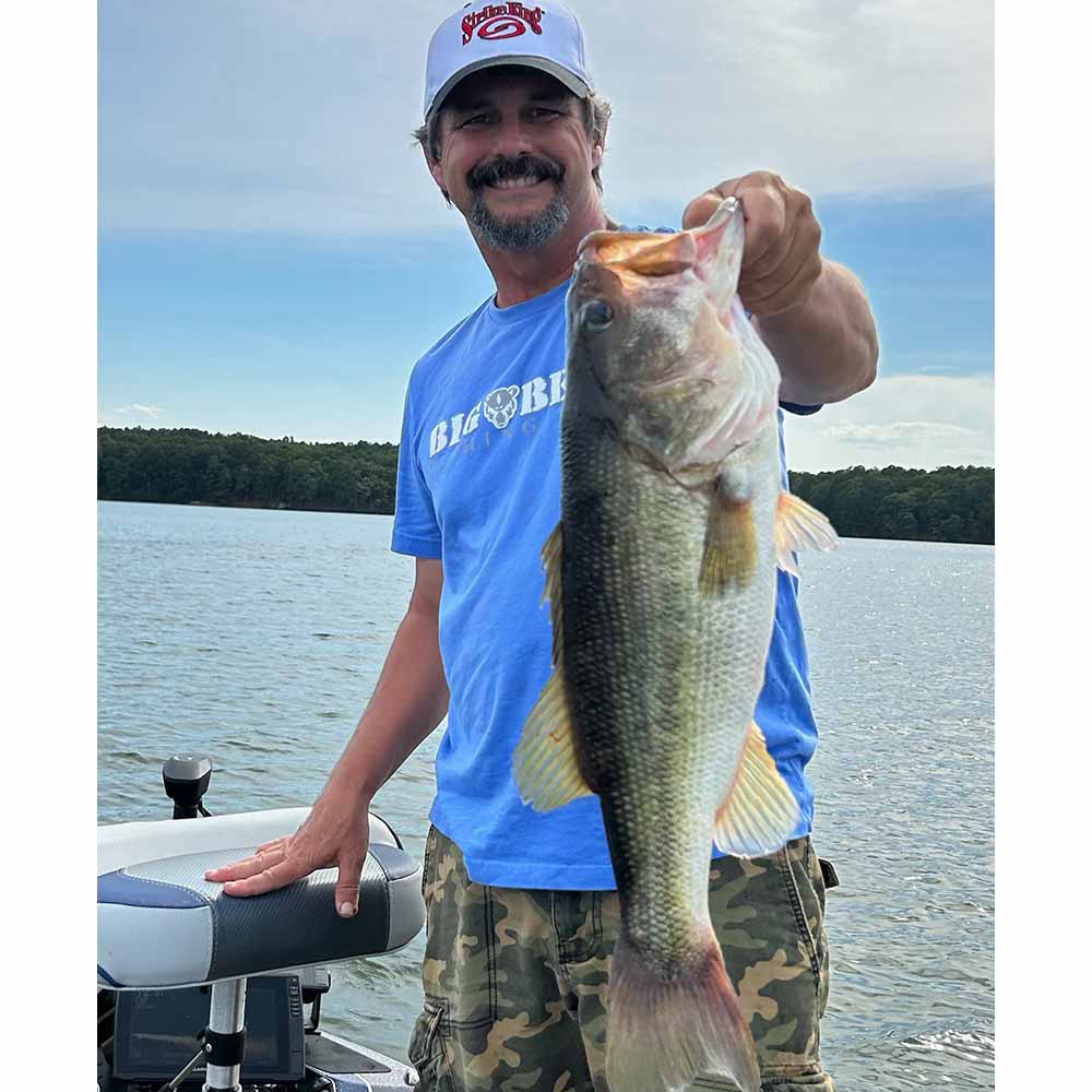 Eric Enlow with a nice Lake Monticello bass