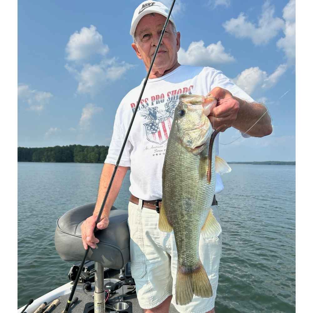 Last night on Lake Monticello with Eric Enlow