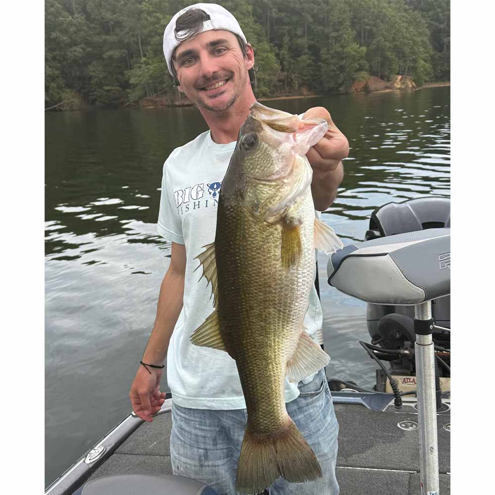 Hunter Enlow with a nice largemouth