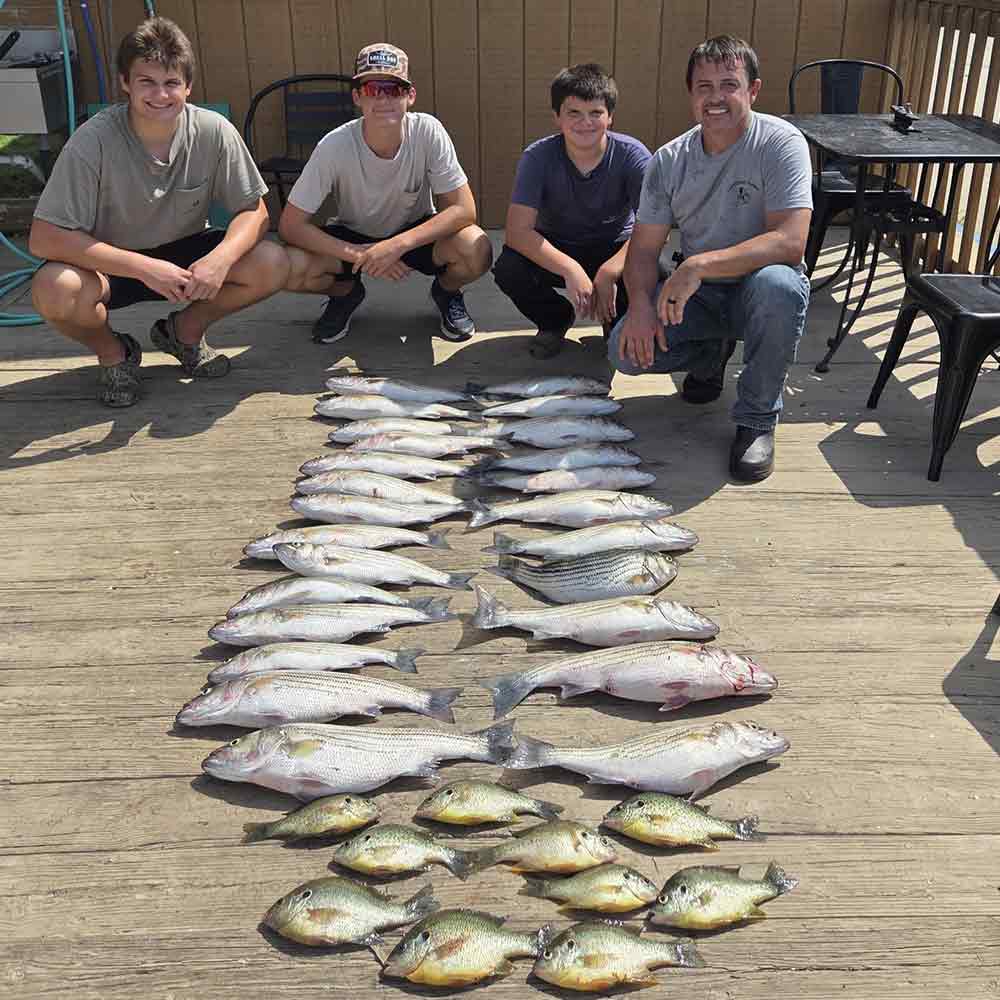 It's been a fantastic bite this week with Taylor Outdoors 