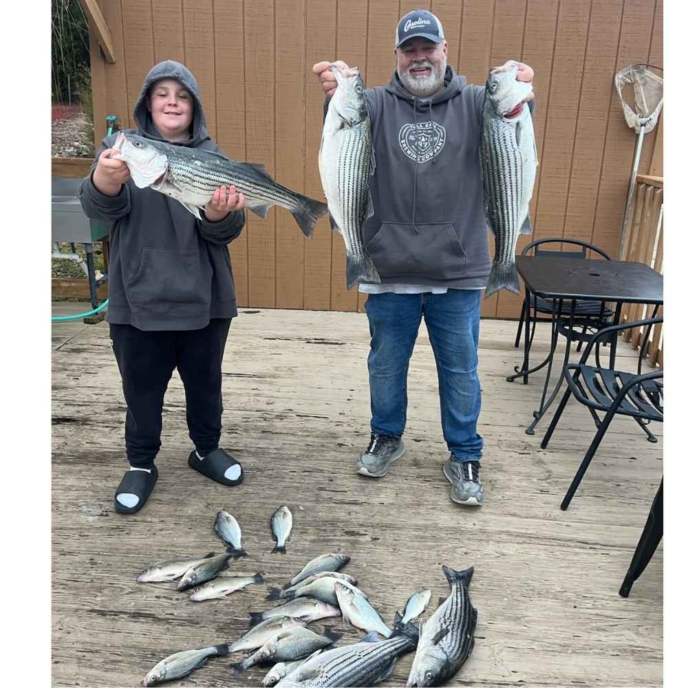 A strong catch with Captain Brad Taylor 