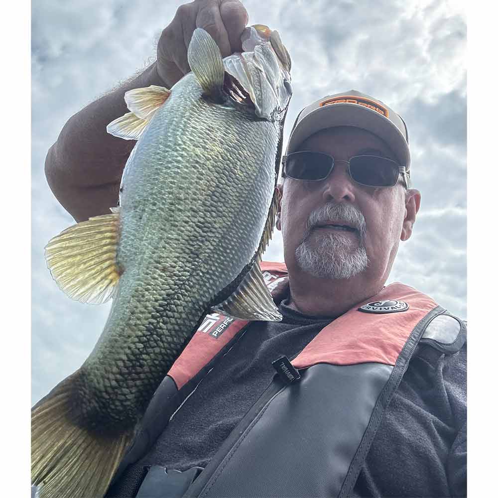 Stan Gunter on the water right now