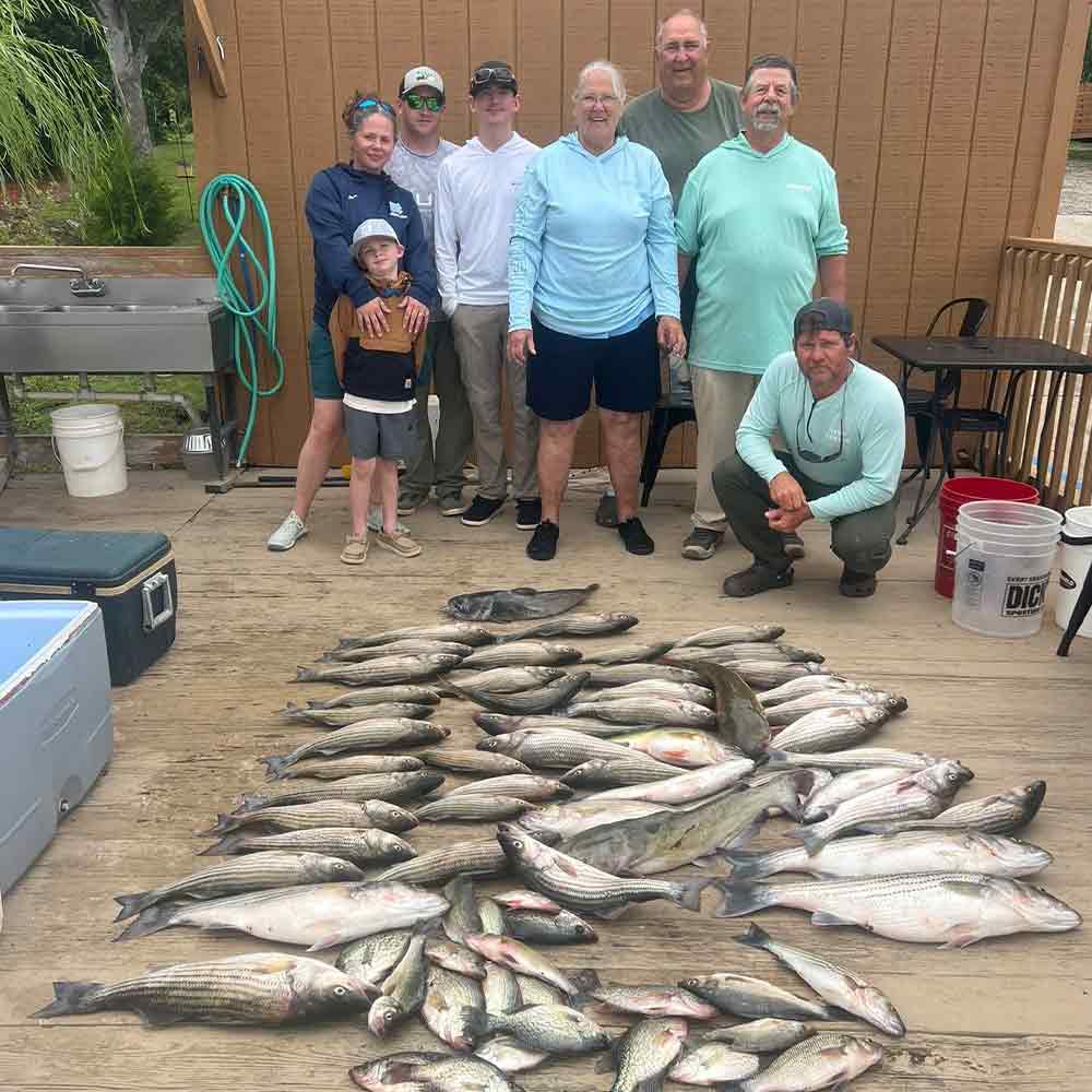 Striper then crappie with Taylor Outdoors