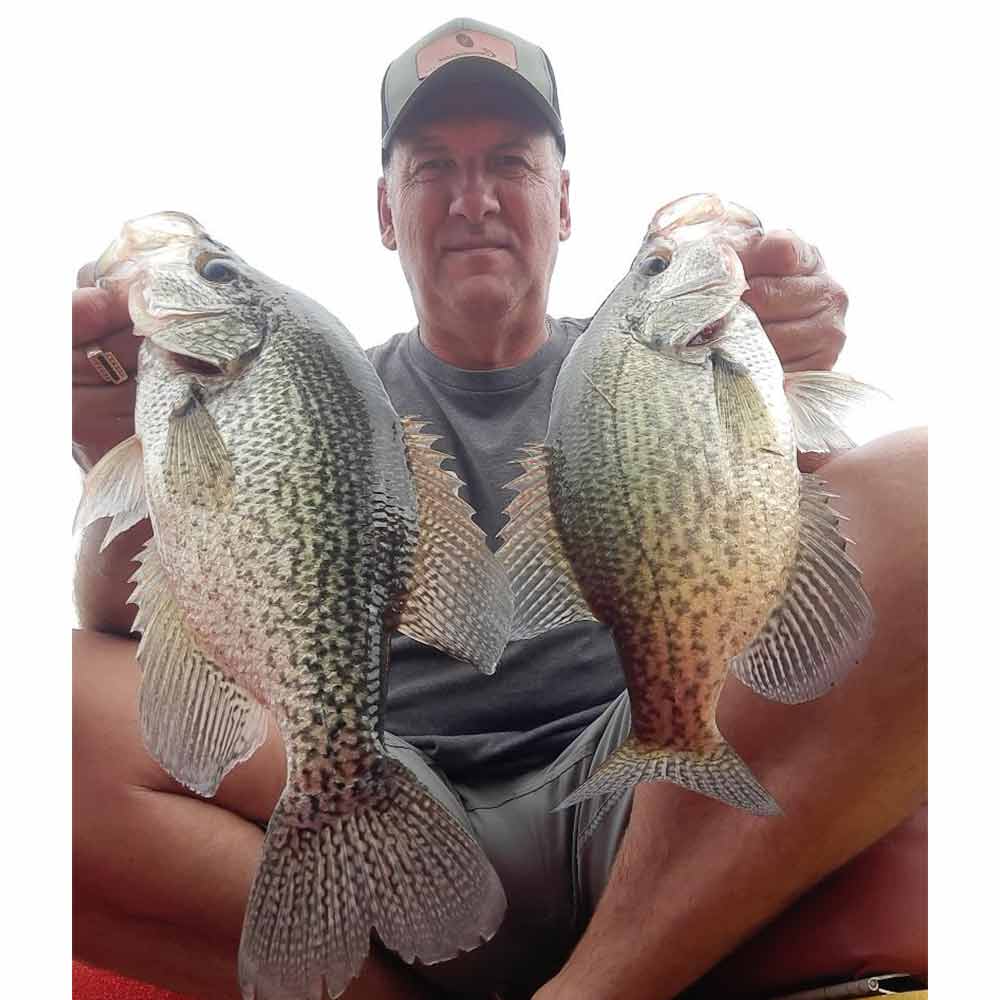 Tommy Slice with a couple of Murray slabs