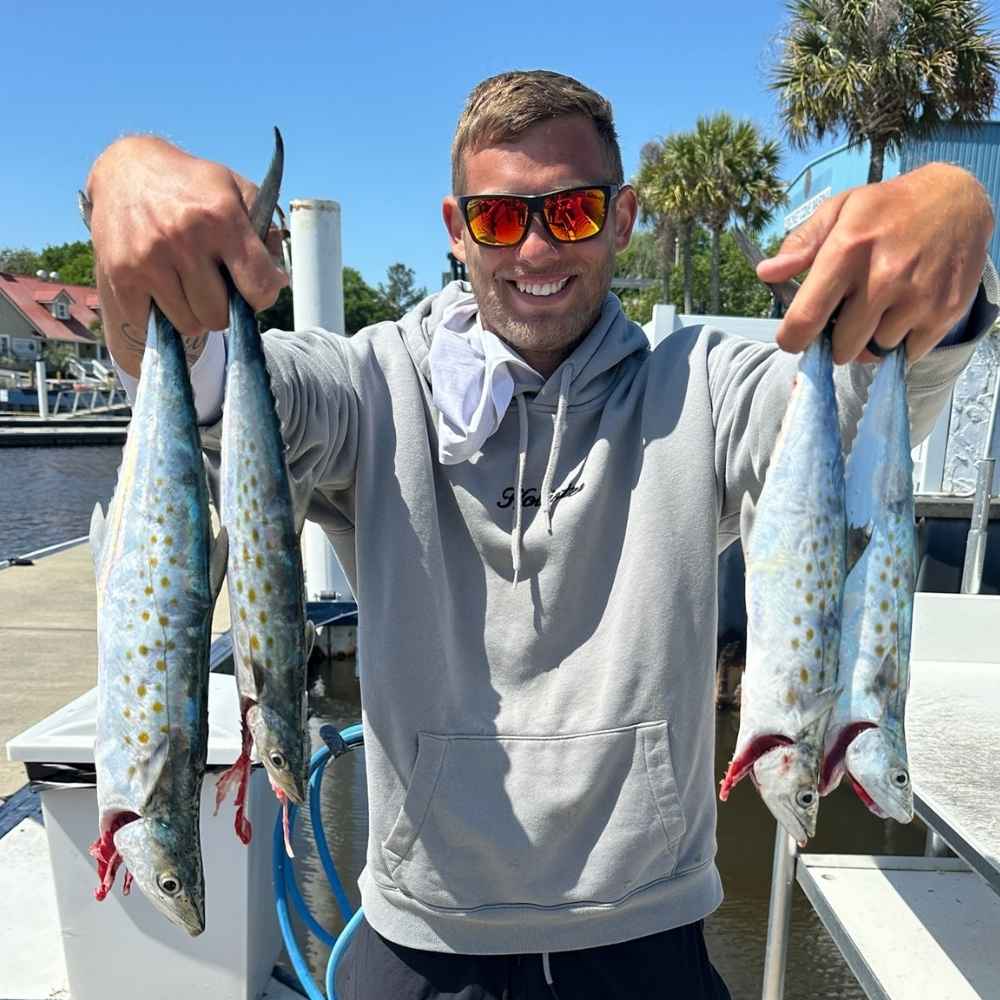 Spanish this week with Captain Smiley Fishing Charters