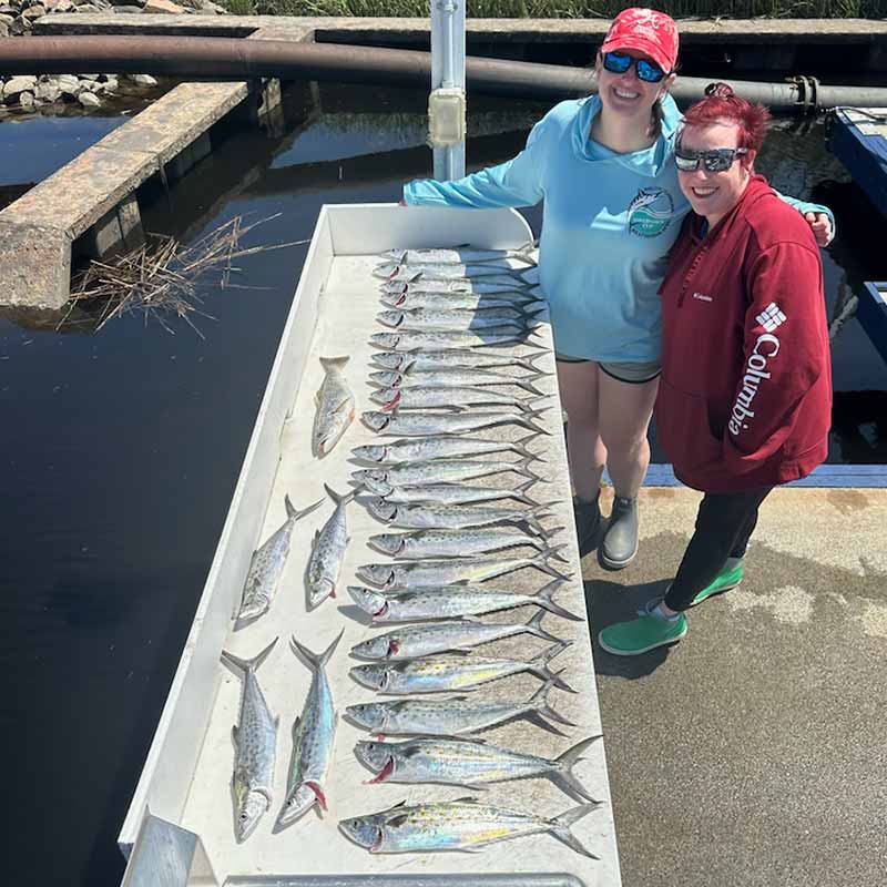 Wives' trip with Captain Smiley Fishing Charters