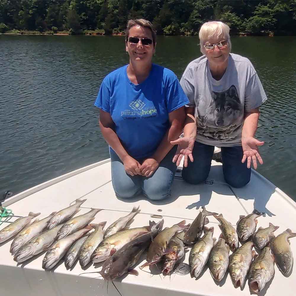 A good catch with Wilson's Guide Service!