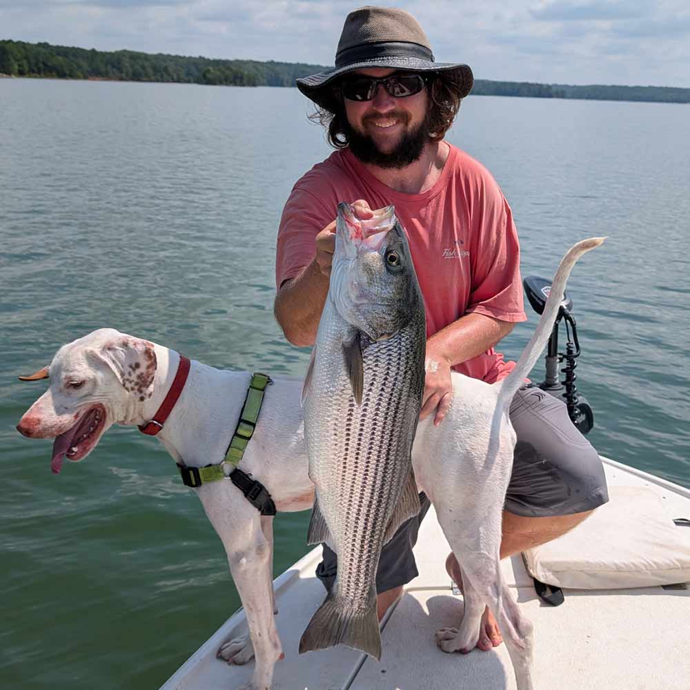 A nice fish caught with Wilson Guide Service 