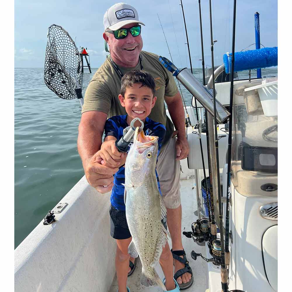 A gator caught this week with Captain Tom Cushman
