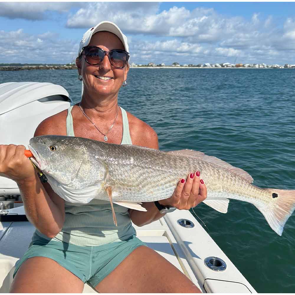 On a rare calmer day with Captain Caleb Hartley