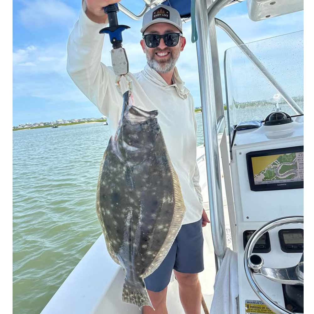 Doormat with Fish Finder Fishing Charters