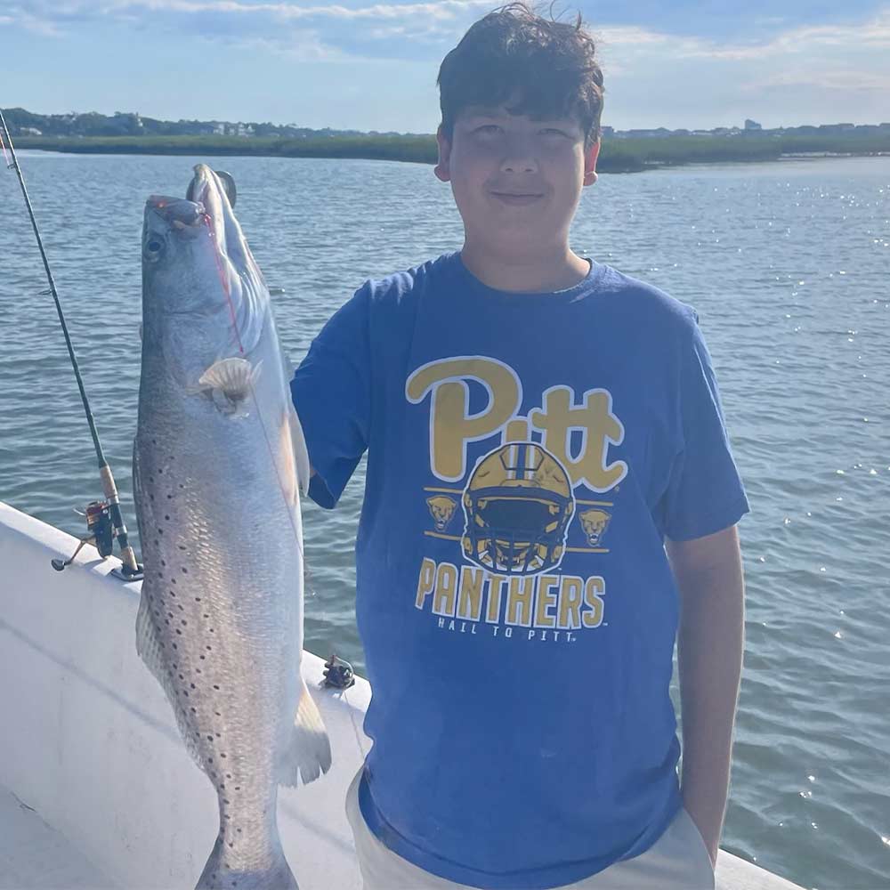 Caught this week with Captain Tom Cushman