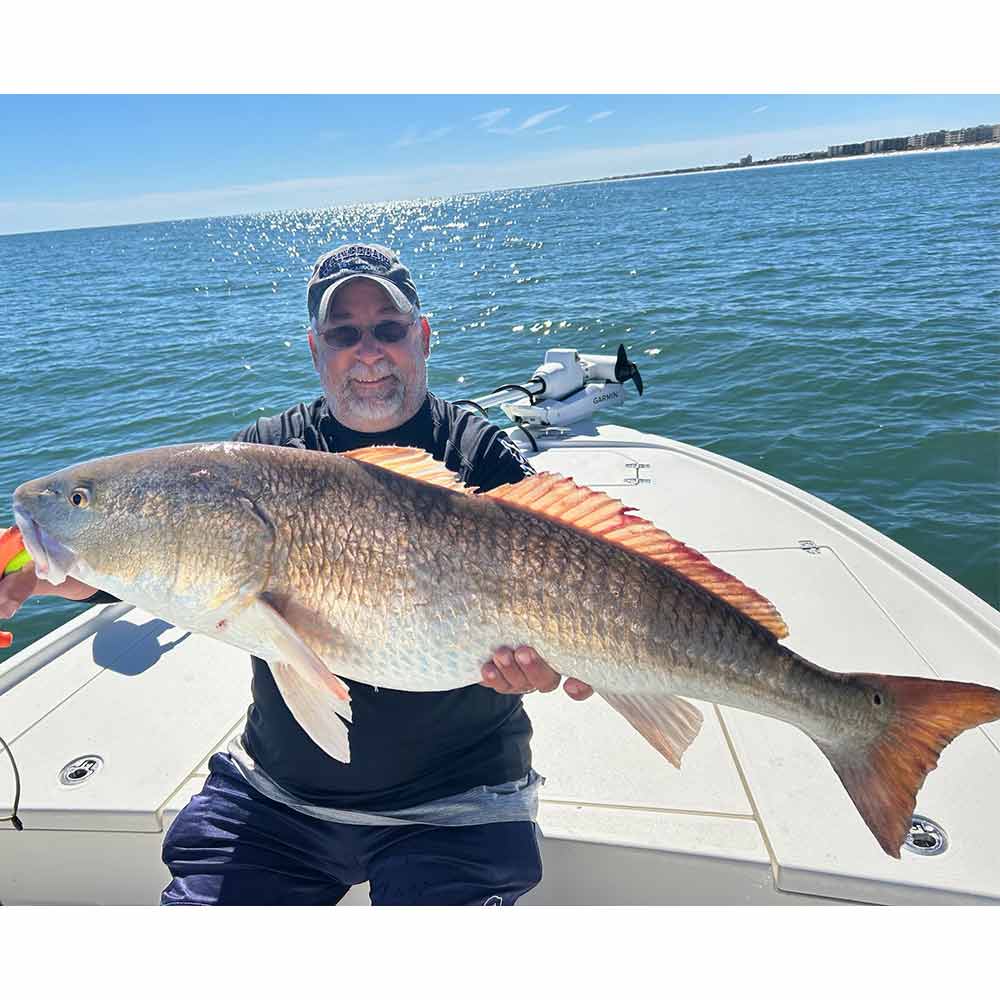 A big bull this week with Captain Caleb Hartley