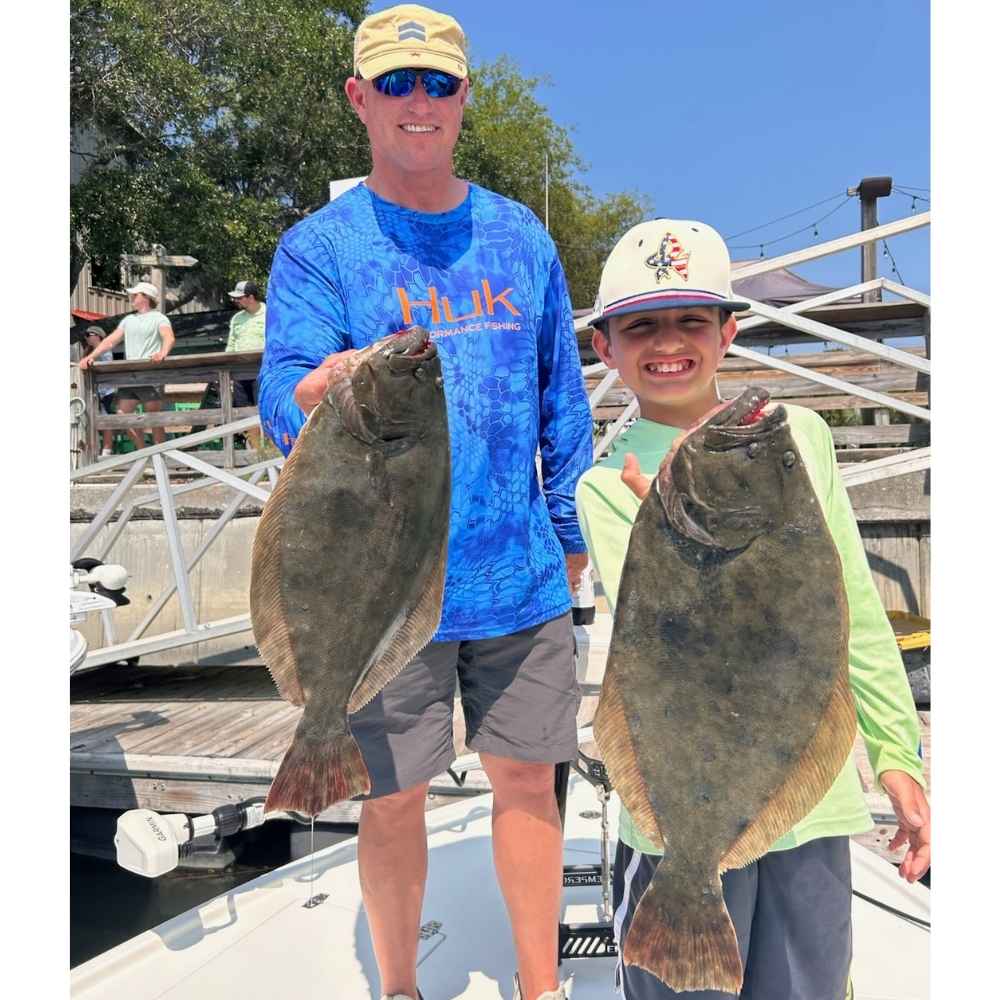 A great start yesterday with Captain Caleb Hartley