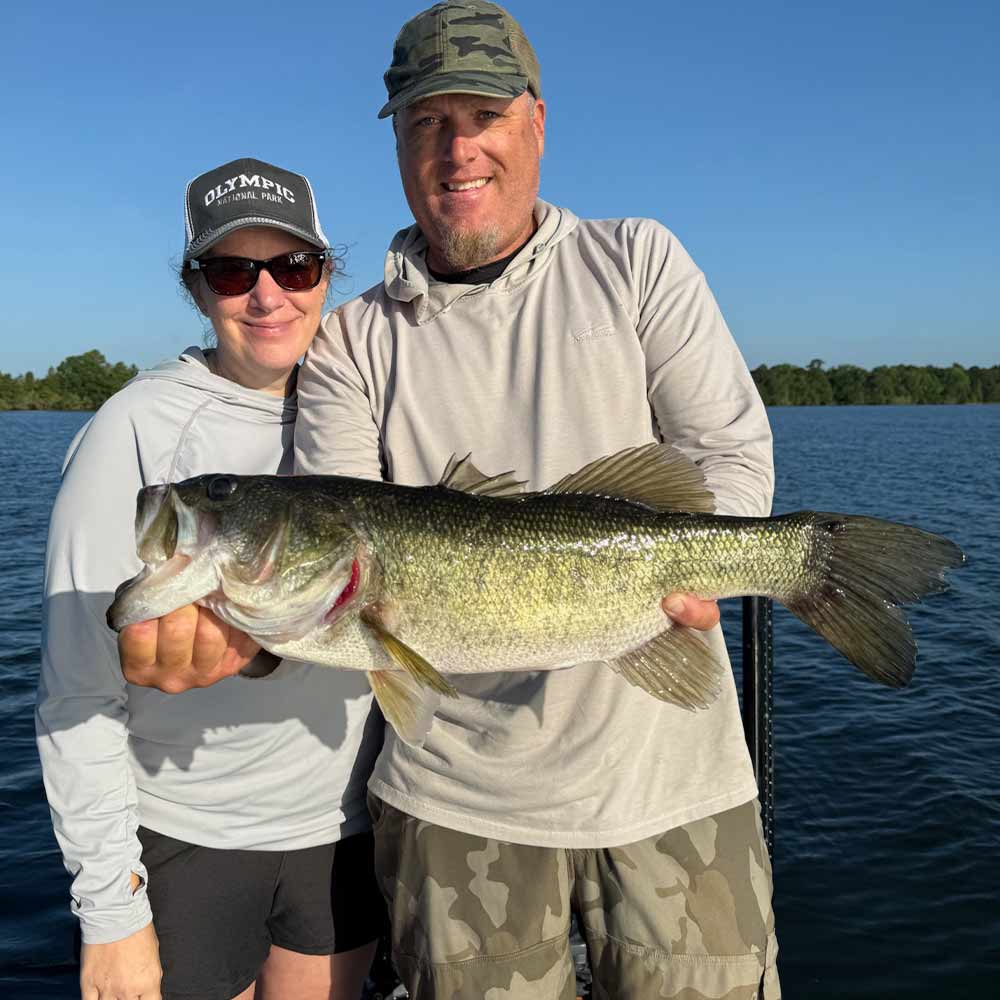 A nice one caught with Captain Kyle Austin