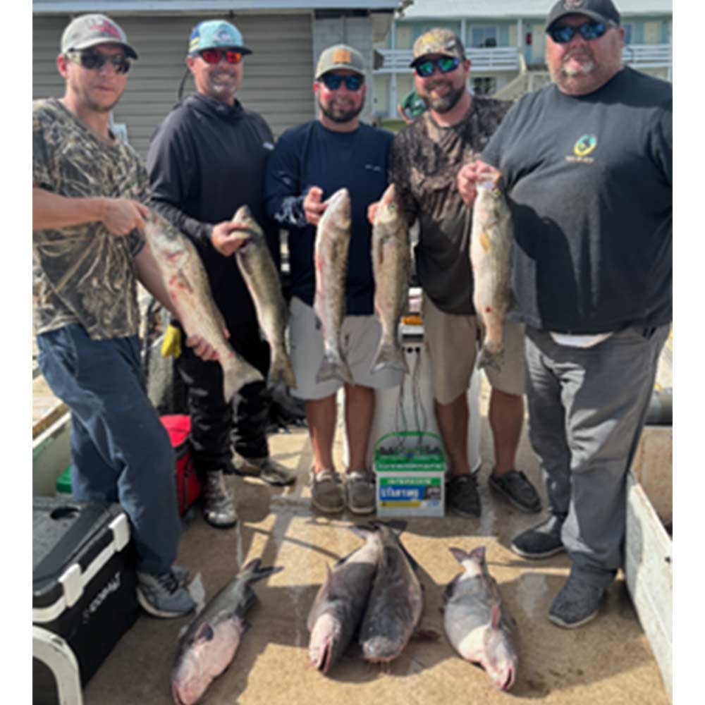 Grainy photo, good catch with Captain Bobby Winters