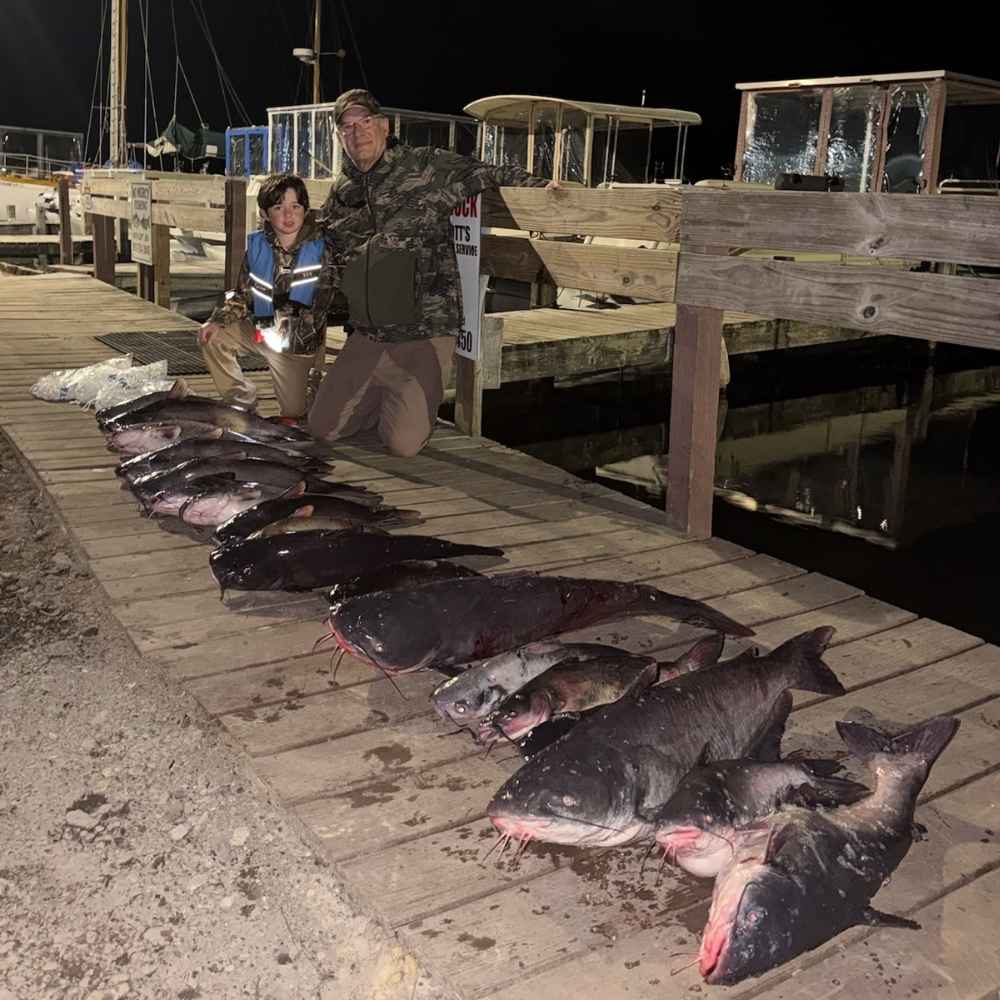 Did we say the catfish are biting? - with Captain Bobby Winters