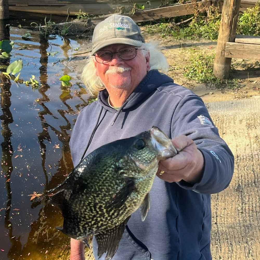 Will Hinson with a beautiful Florida crappie