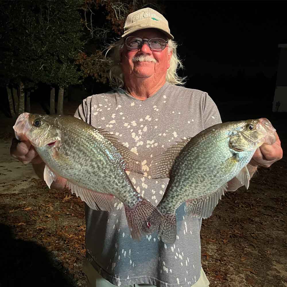Will Hinson with a couple of slabs