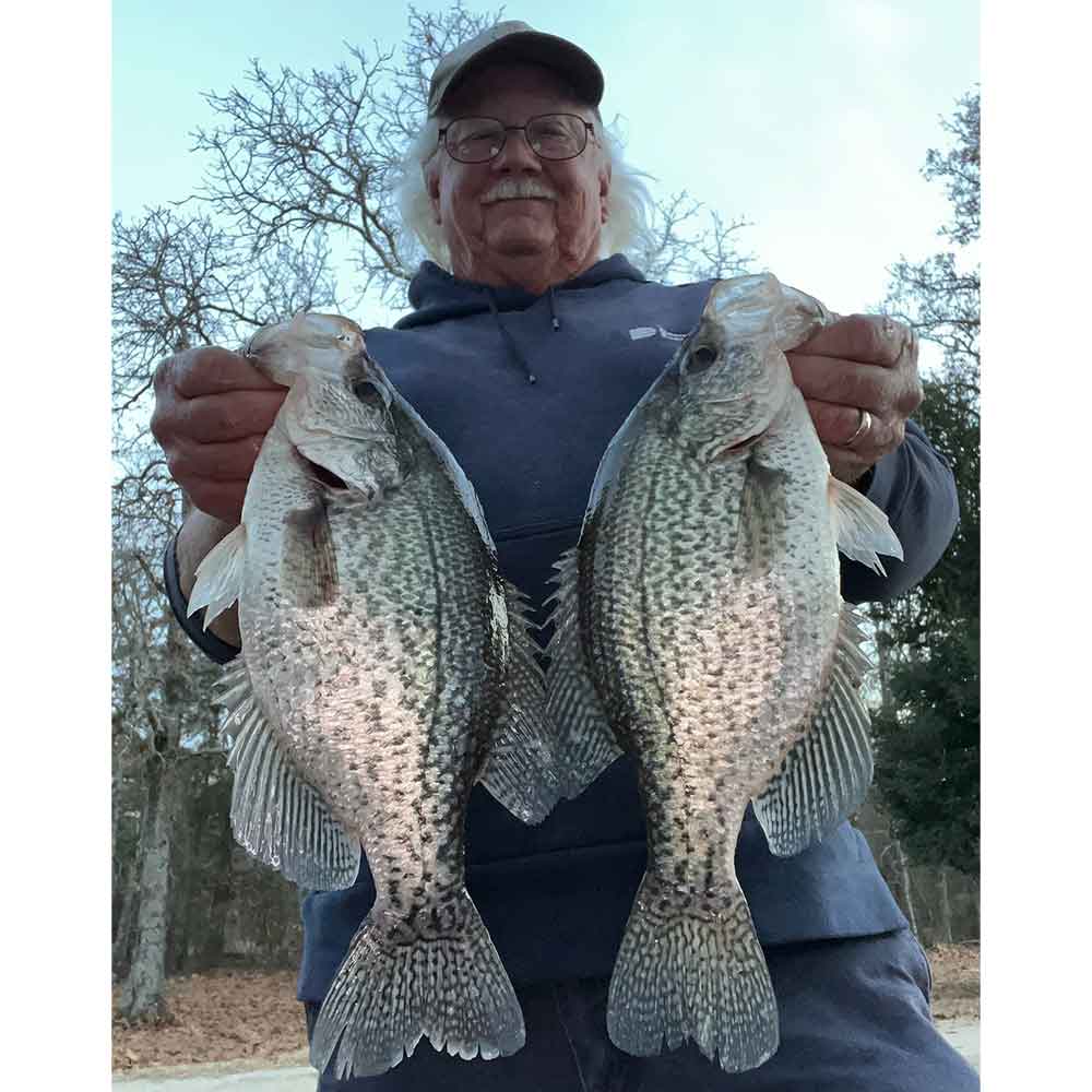 Will Hinson with a couple of bigs caught down-lake