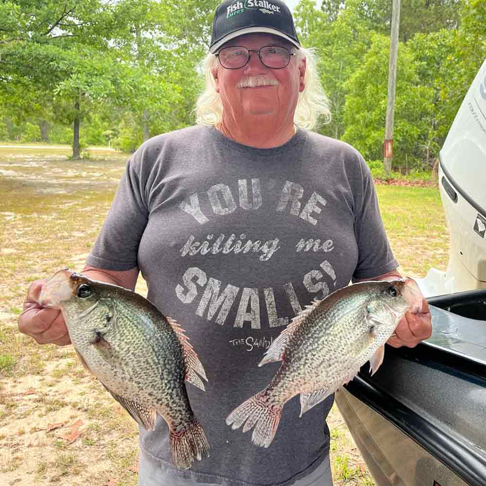 Will Hinson with a couple of slabs