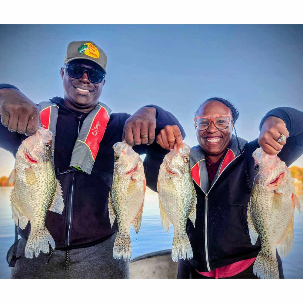 Caught yesterday with The Carolina Angler on deep brush