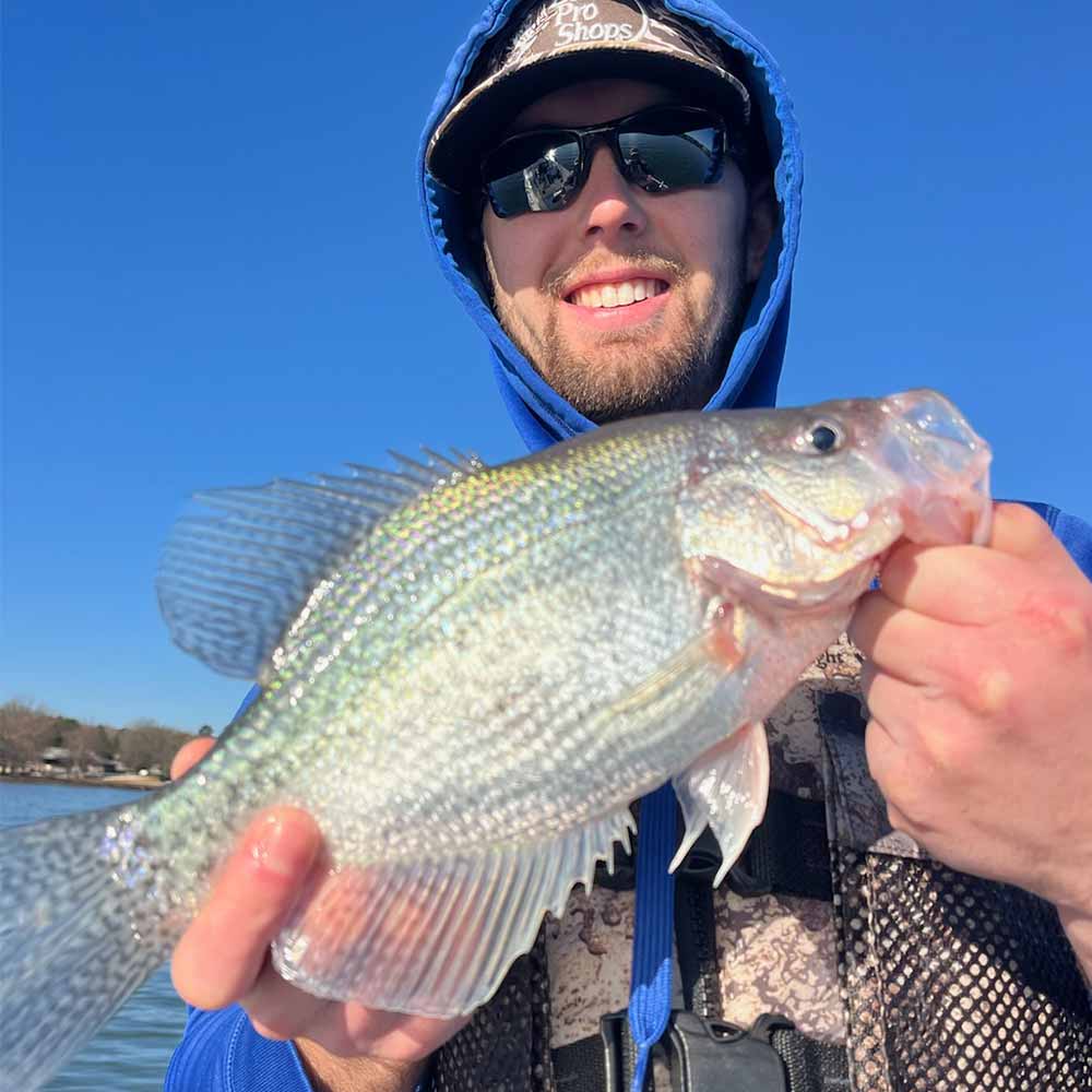 Jeff Taylor with a deep water fish caught Sunday