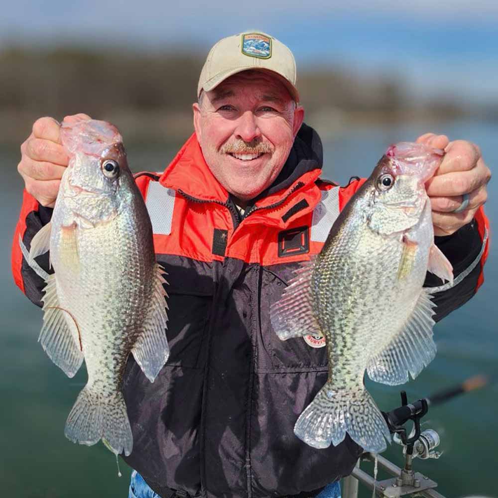 Captain Chris Nichols with a couple of good ones