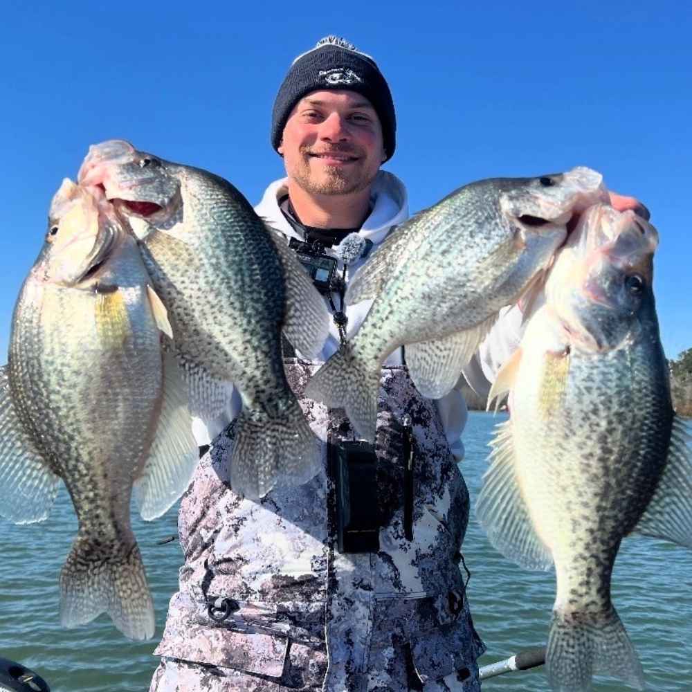 Captain Jake Futia with some slabs