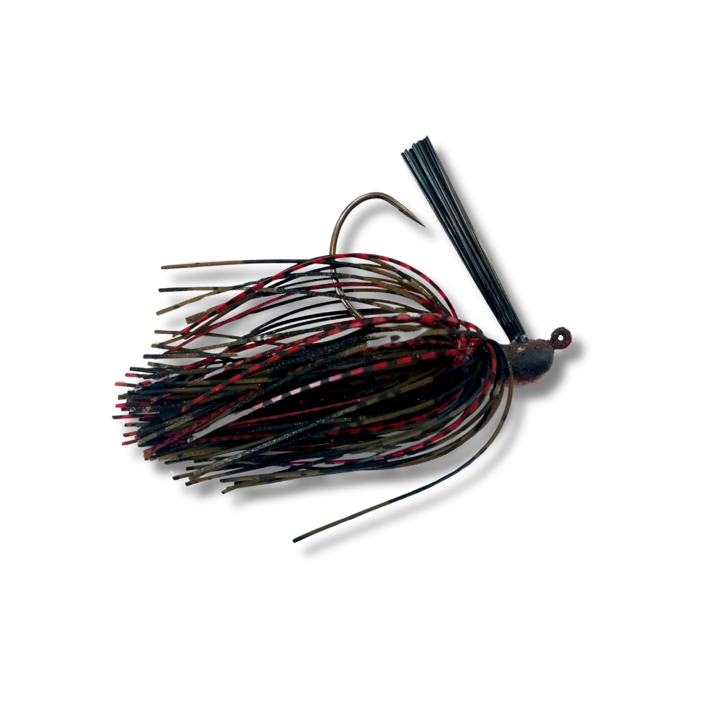eric weight lure fishing BYA Casting Jigs Ike-Con Worm – Musky species spinner * The Color:Holiform Silver Shiner 002