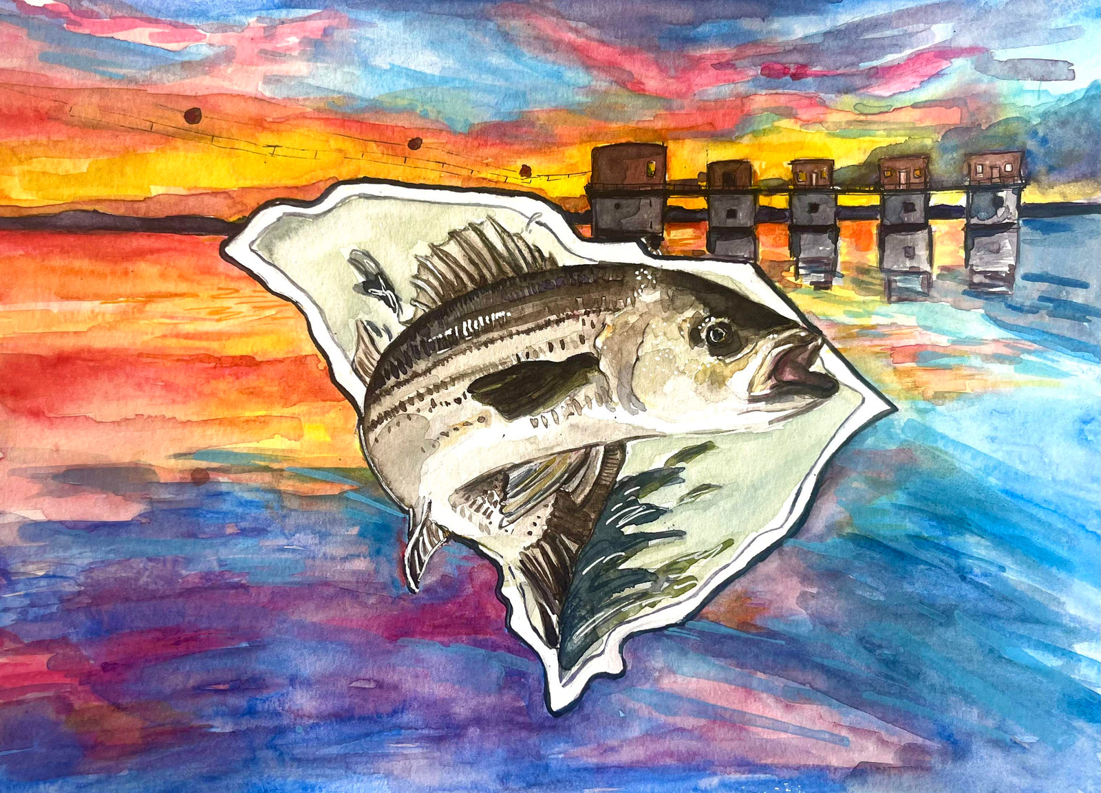 Lake Murray Striper T-Shirt