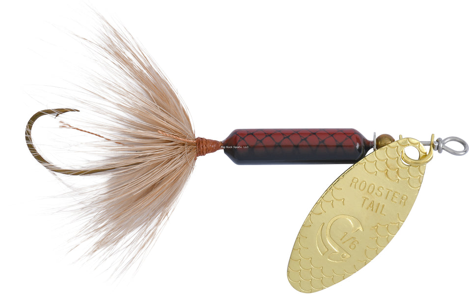 bass rooster tail lure Worden's Original Rooster Tail - 1/8 oz