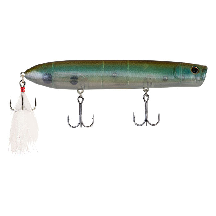cane walker fishing lure Berkley Topwater Lure, Black Chrome, 5/7 oz, 4.3in Delivering the most surface disturbance of any Berkley topwater Berkley Cane Walker CJ Shad