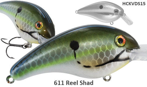 Strike King KVD HC Square Bill Silent Crankbait - Angler's Headquarters