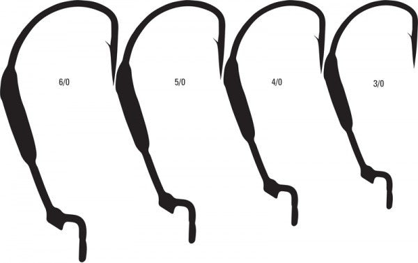 Mustad Weighted KVD Grip-Pin Hook 3pk - Angler's Headquarters