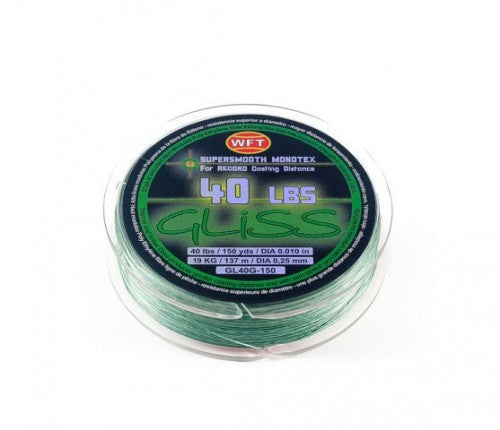 Gliss Supersmooth Monotex Line Green - Angler's Headquarters