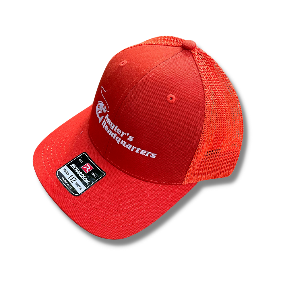 Angler's Headquarters Richardson 112 Trucker Hats Clemson Orange / Standard (Richardson 112)