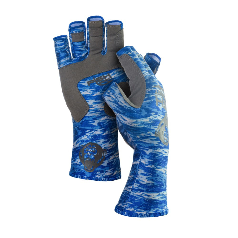 Fish Monkey Half Finger Guide Gloves - Angler's Headquarters