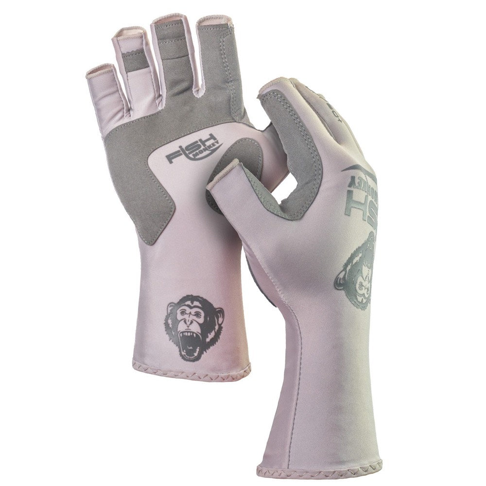 Fish Monkey - Half Finger Guide Glove XL / Lite Grey