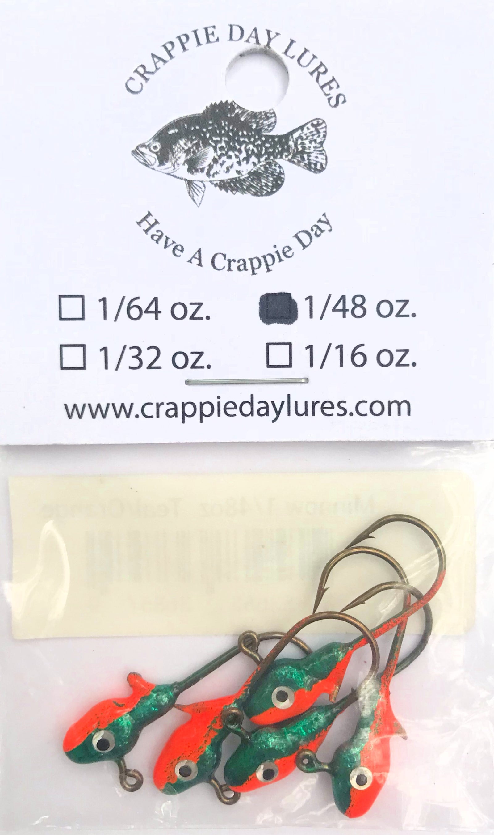 Crappie Day Minnowhead Jigheads (5 pk) - Angler's Headquarters