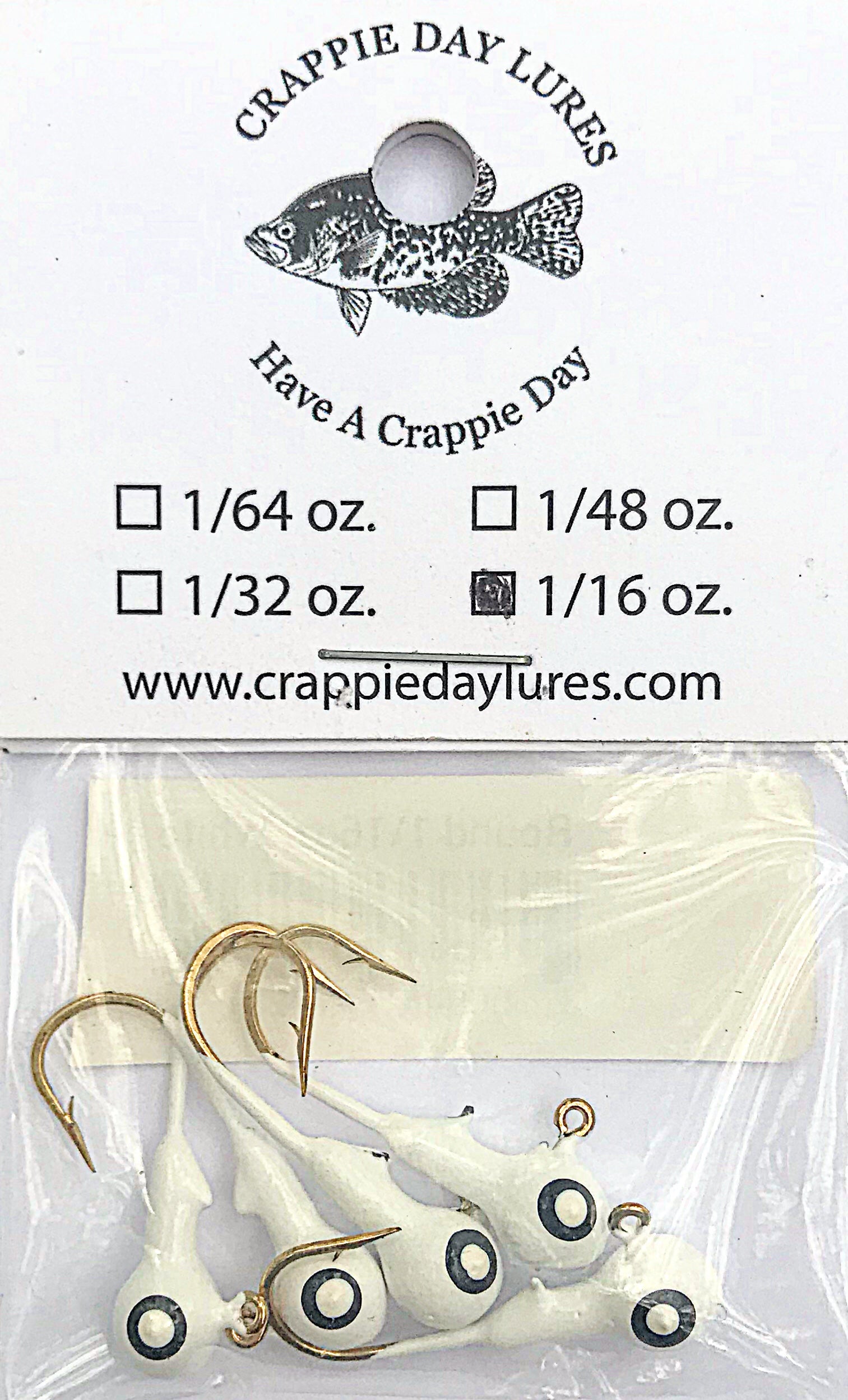 Crappie Day Round Jigheads ( 5 pk) - Angler's Headquarters