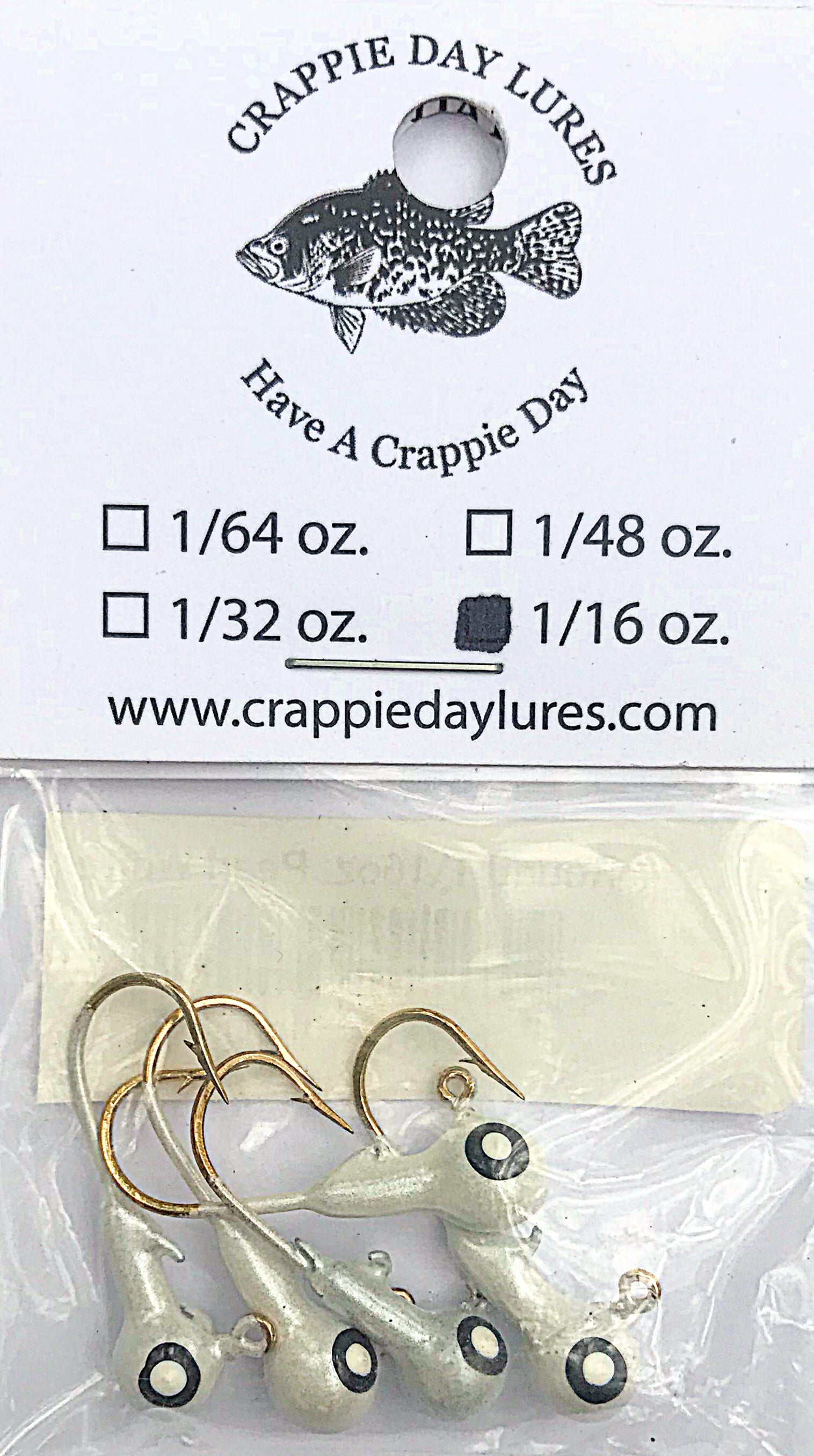 Crappie Day Round Jigheads ( 5 pk) - Angler's Headquarters