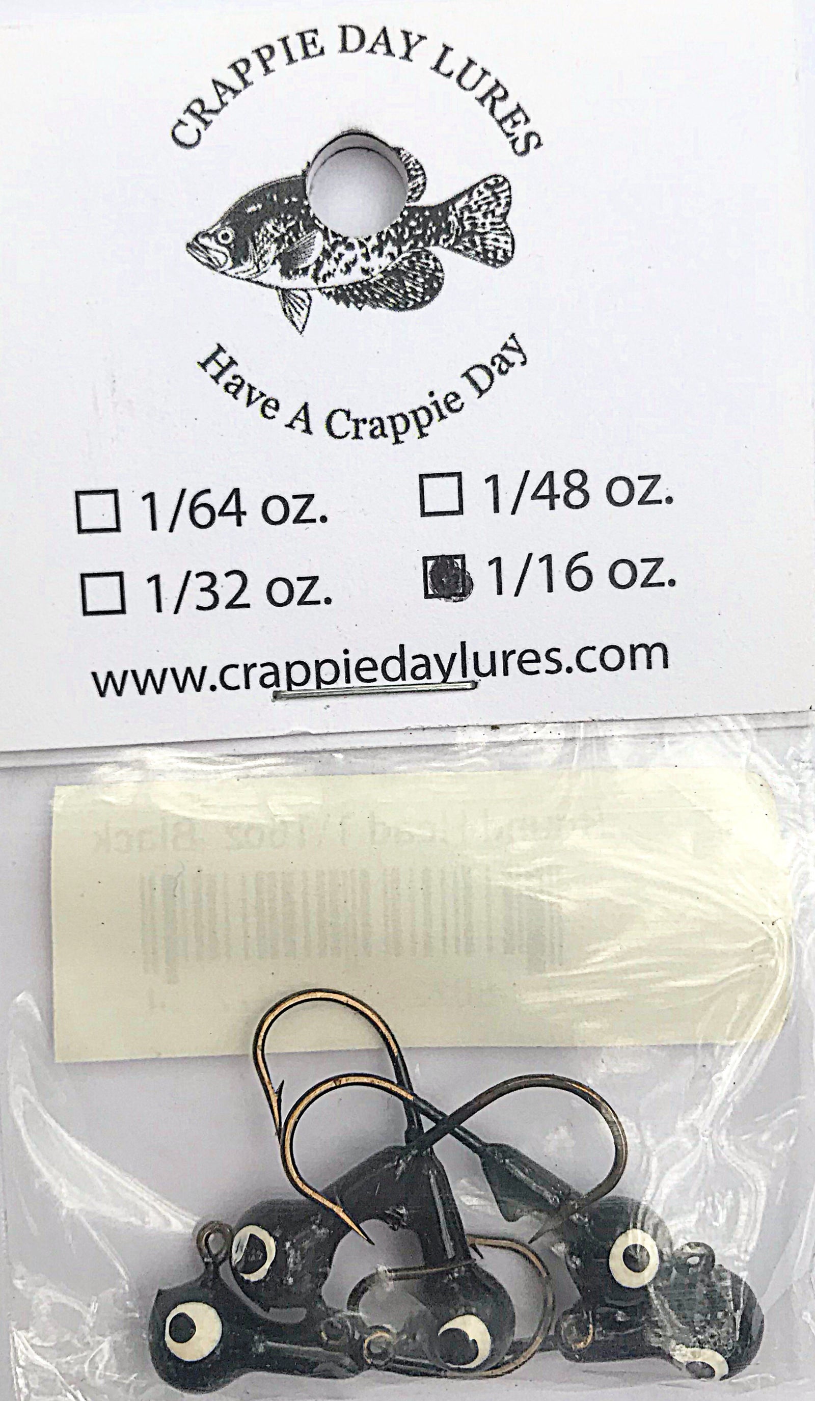 Crappie Day Round Jigheads ( 5 pk) - Angler's Headquarters