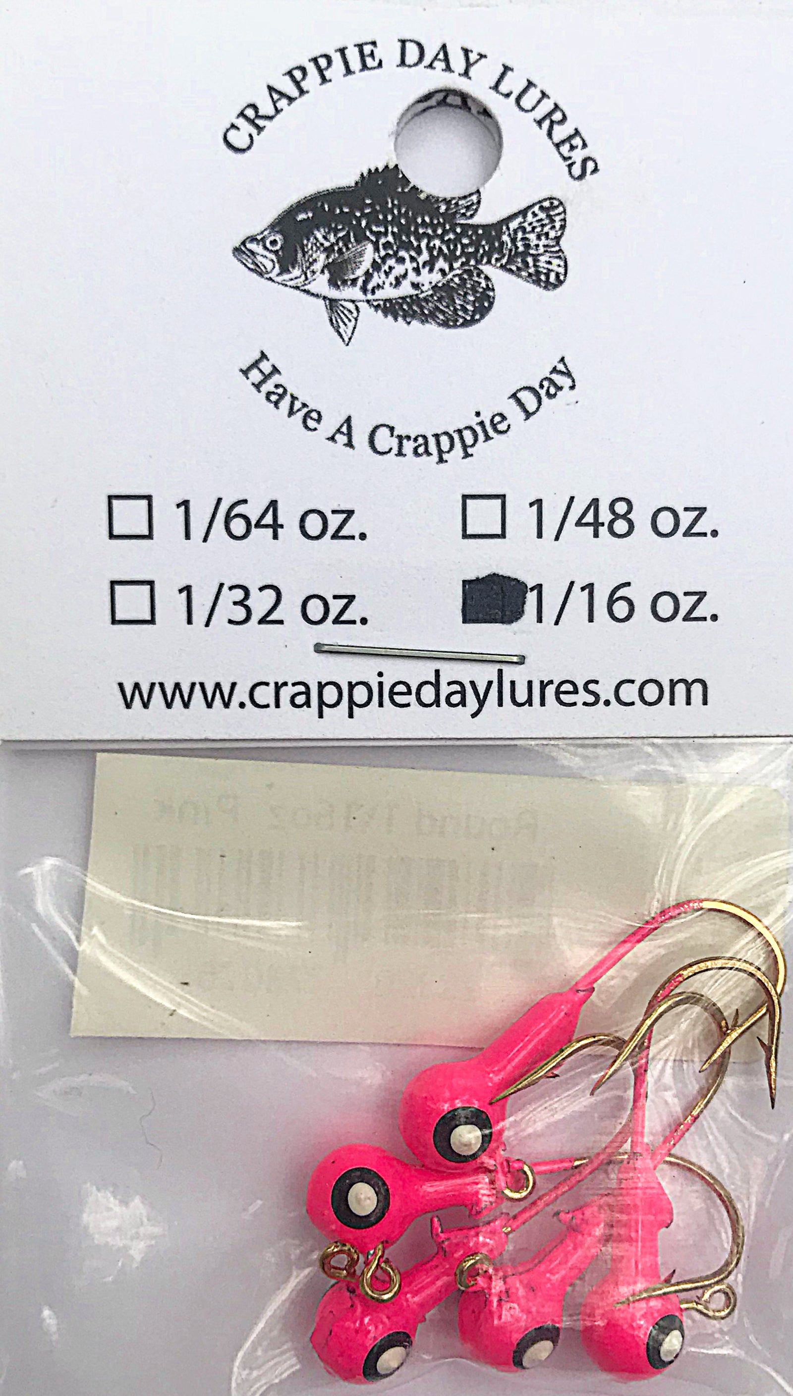 Crappie Day Round Jigheads ( 5 pk) - Angler's Headquarters
